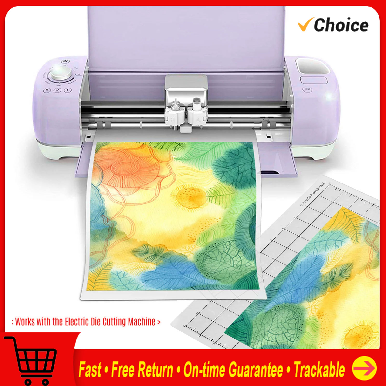 Plotter Cutting Mat - 3/5/10Pcs Replacement Cutting Mat Transparent Adhesive