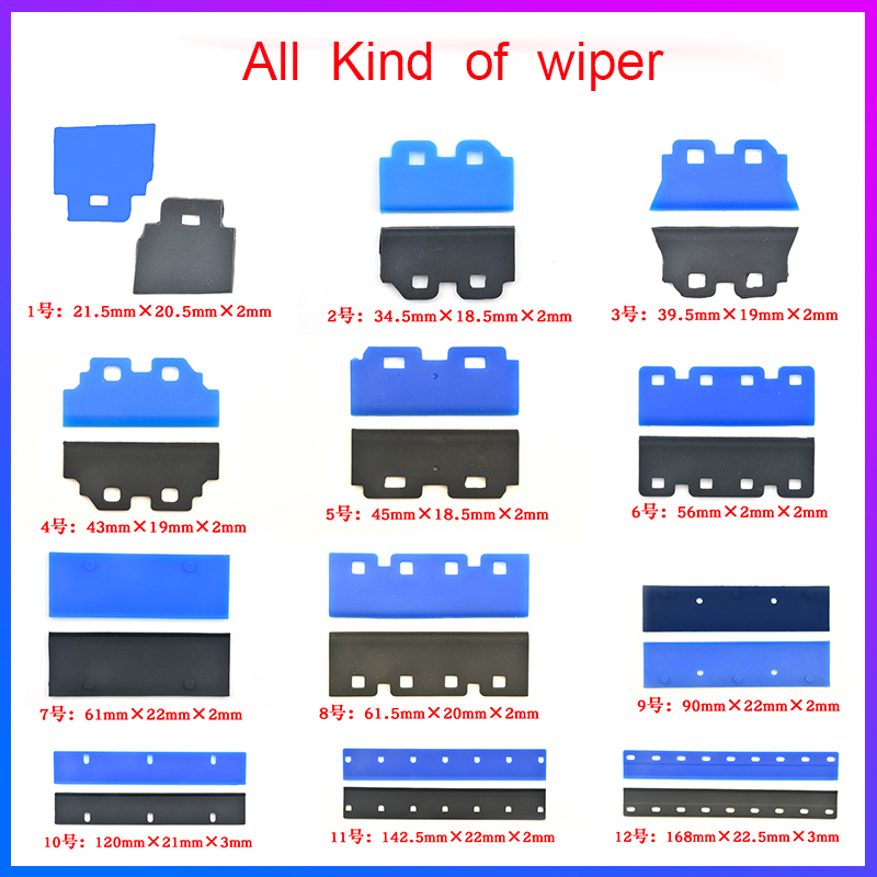 Cutting Plotter Blade - JACA 5pcs Printer Plotter Rubber Wiper