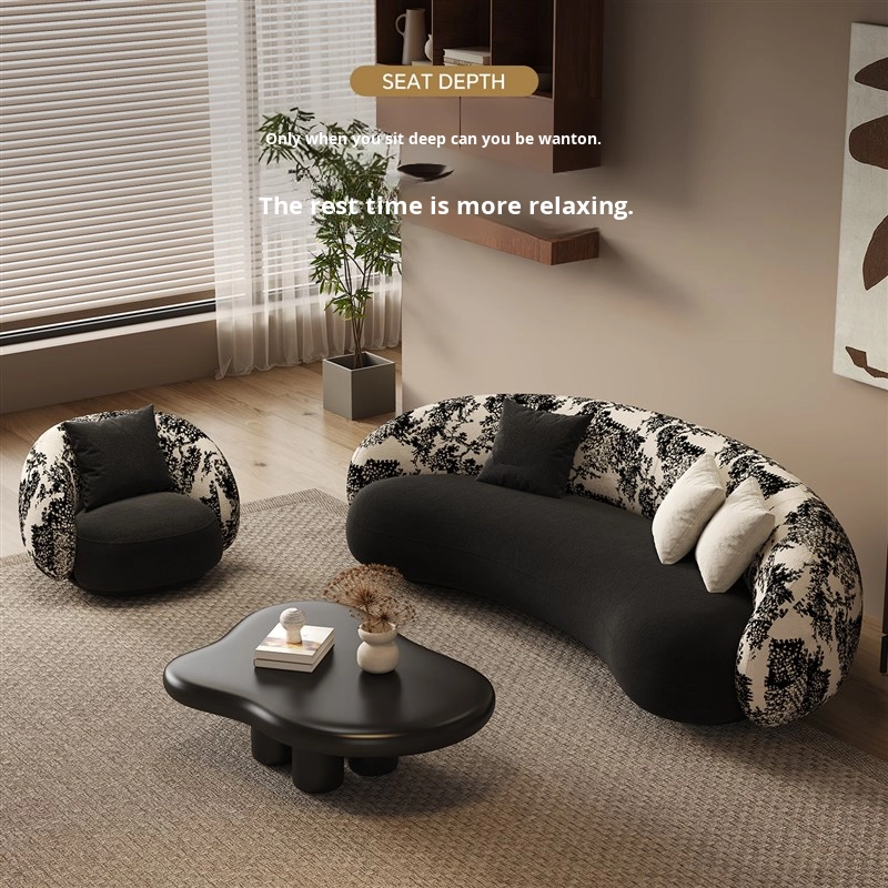 Retro Style Sectional Sofa Sue - Commercial Fabric Printing review and price