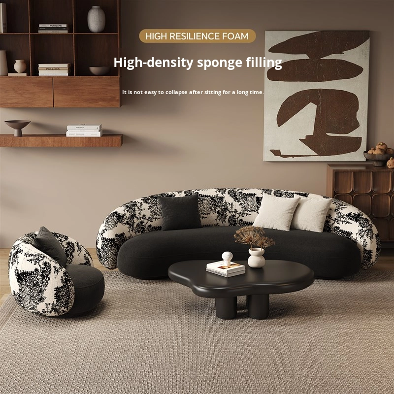 Retro Style Sectional Sofa Sue - Commercial Fabric Printing review and price