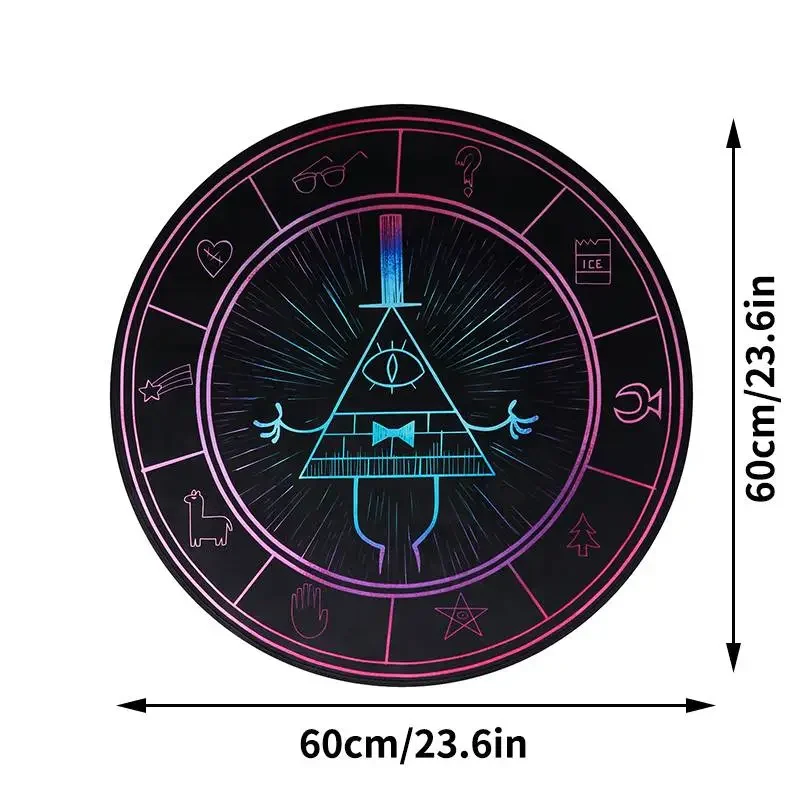 60/80/100cm Anti-Slip Round Cu - Commercial Fabric Printing review and price