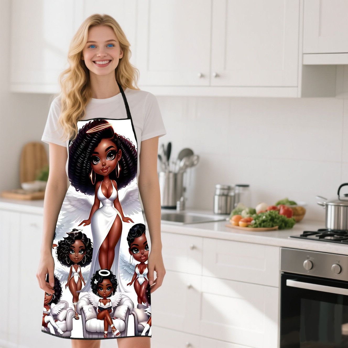 Angel Beauty Printed Kitchen A - Commercial Fabric Printing review and price