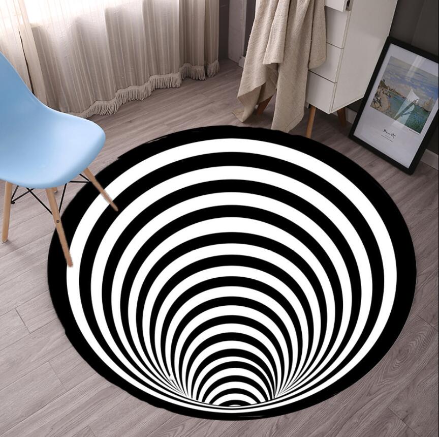 Geometric Bedroom Rugs Black W - Commercial Fabric Printing review and price